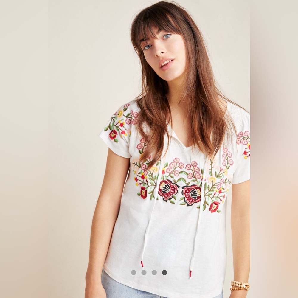 Anthropologie Elodie top Sz Large